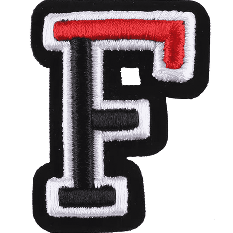 Varsity Alphabet Embroidery Patches A–Z – Iron-On Sew-On Letter Appliques for Jackets, Bags & Hats by Moreloveu