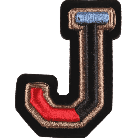 Varsity Alphabet Embroidery Patches A–Z – Iron-On Sew-On Letter Appliques for Jackets, Bags & Hats by Moreloveu