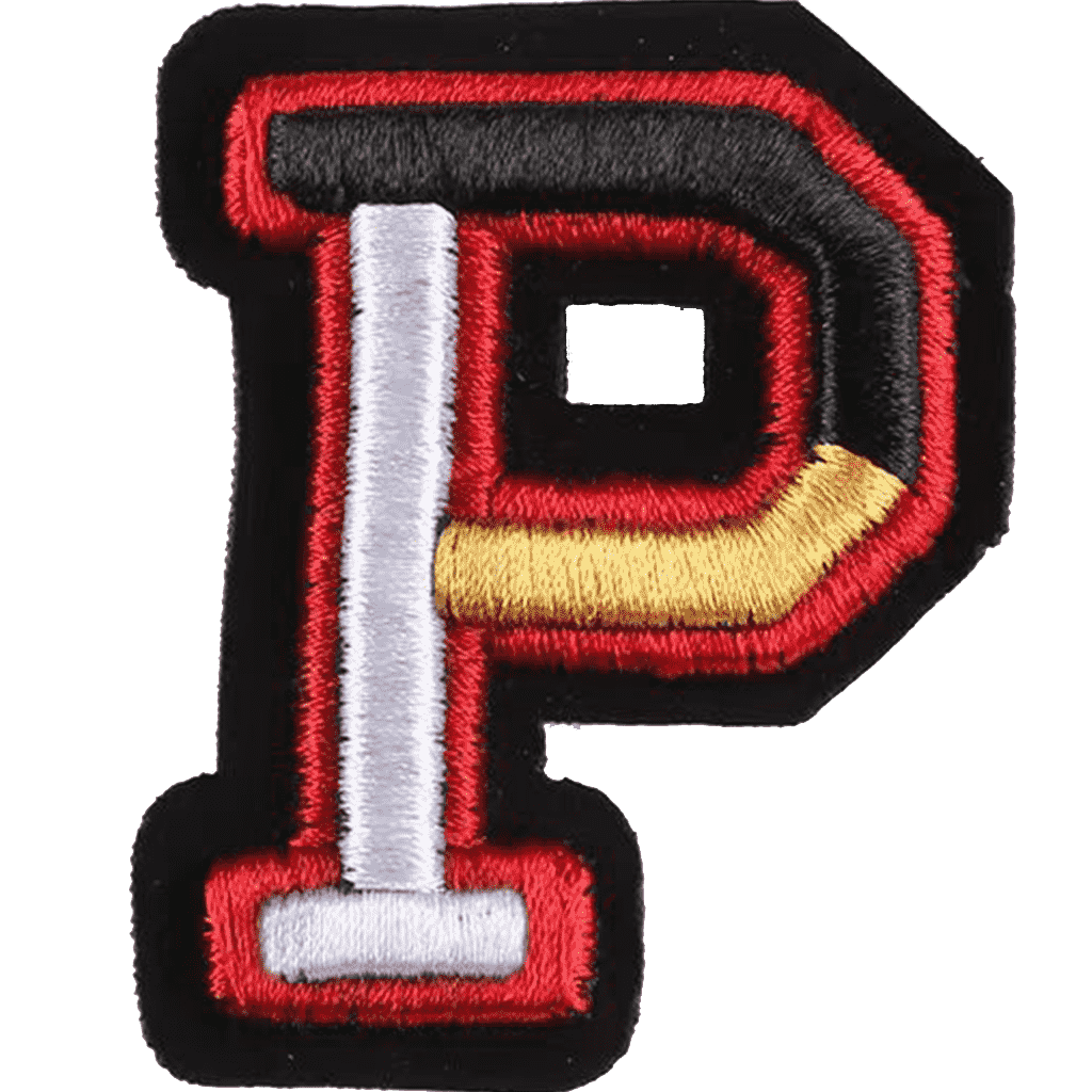 Varsity Alphabet Embroidery Patches A–Z – Iron-On Sew-On Letter Appliques for Jackets, Bags & Hats by Moreloveu