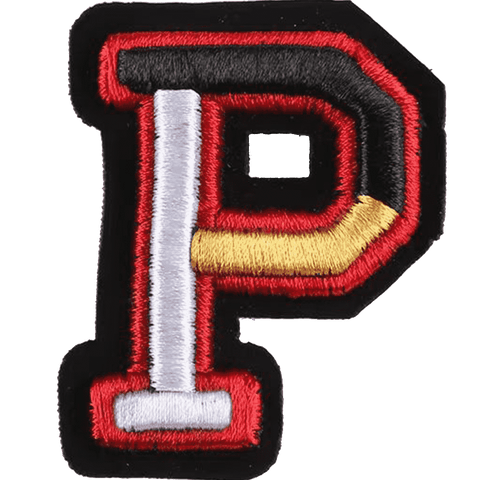Varsity Alphabet Embroidery Patches A–Z – Iron-On Sew-On Letter Appliques for Jackets, Bags & Hats by Moreloveu