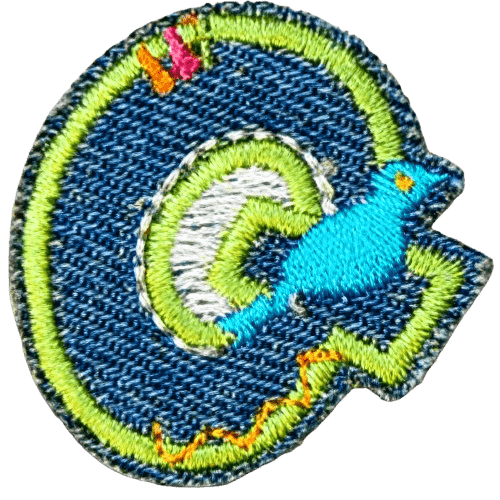 Denim Alphabet Embroidery Patches A–Z – Iron-On Sew-On Letter Appliques for DIY Jackets, Jeans & Bags by Moreloveu