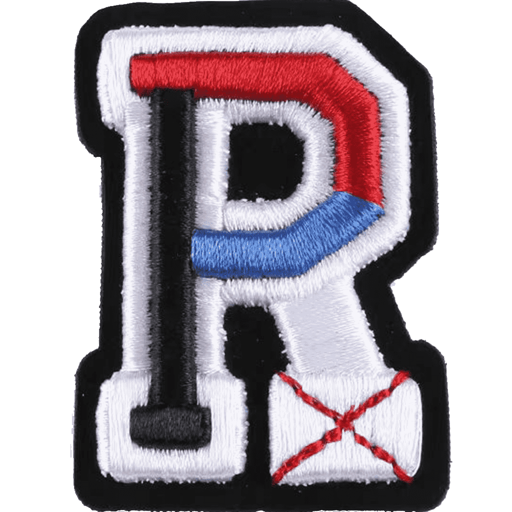 Varsity Alphabet Embroidery Patches A–Z – Iron-On Sew-On Letter Appliques for Jackets, Bags & Hats by Moreloveu