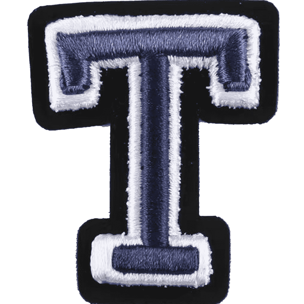 Varsity Alphabet Embroidery Patches A–Z – Iron-On Sew-On Letter Appliques for Jackets, Bags & Hats by Moreloveu