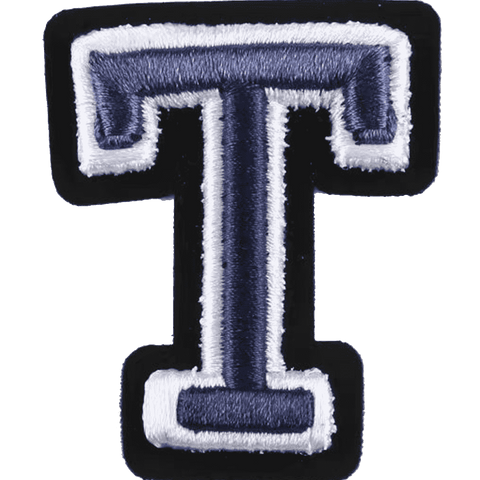 Varsity Alphabet Embroidery Patches A–Z – Iron-On Sew-On Letter Appliques for Jackets, Bags & Hats by Moreloveu