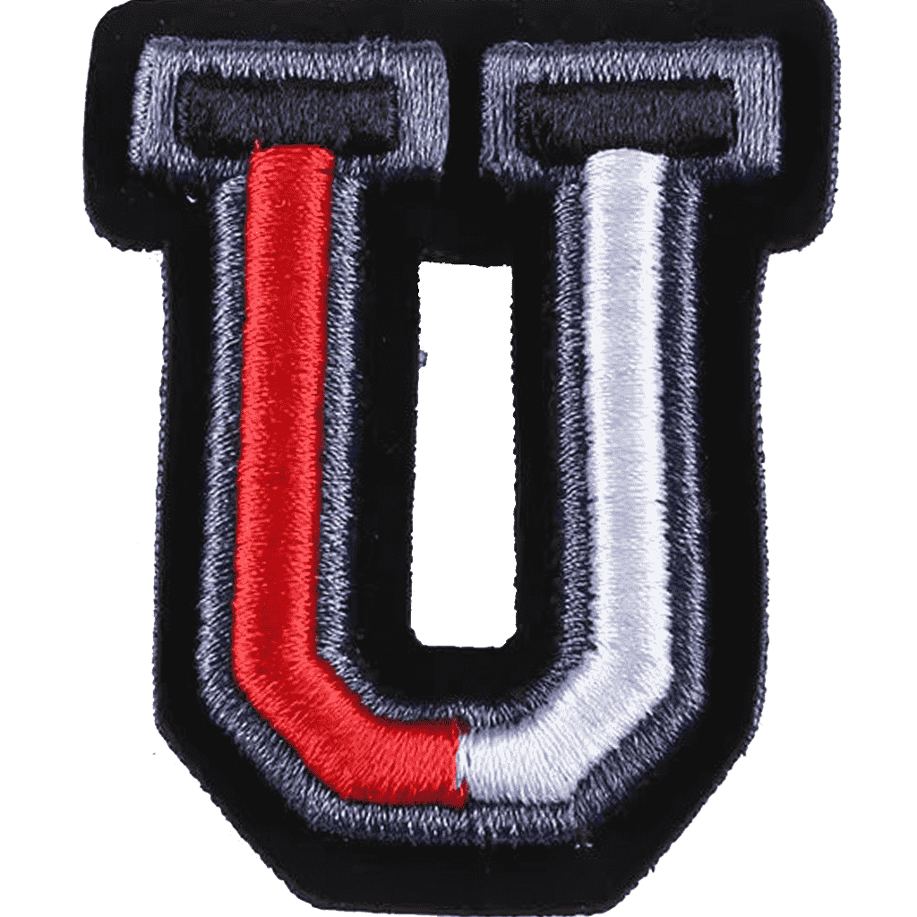 Varsity Alphabet Embroidery Patches A–Z – Iron-On Sew-On Letter Appliques for Jackets, Bags & Hats by Moreloveu