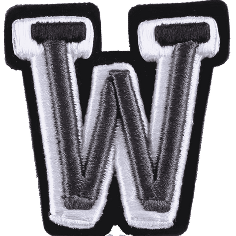 Varsity Alphabet Embroidery Patches A–Z – Iron-On Sew-On Letter Appliques for Jackets, Bags & Hats by Moreloveu