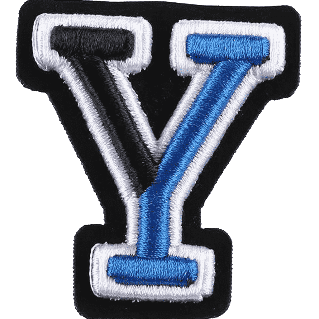Varsity Alphabet Embroidery Patches A–Z – Iron-On Sew-On Letter Appliques for Jackets, Bags & Hats by Moreloveu